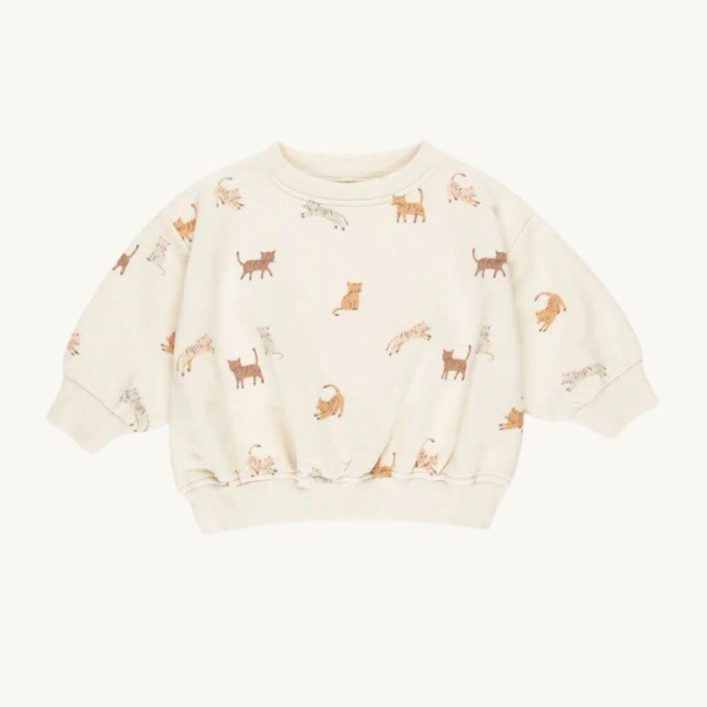 NWT - Quincy Mae Cats Sweat Set ORGANIC - Picture 2 of 4